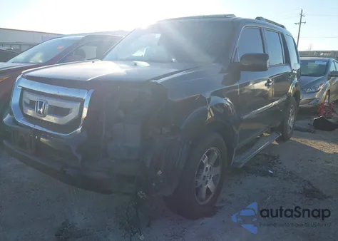 2010 Honda Pilot Touring from USA, damaged, VIN 5FNYF3H82AB010304